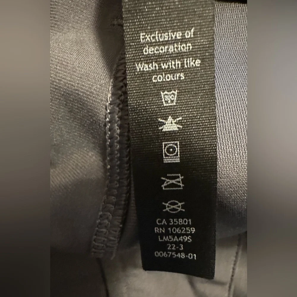 Lululemon Men's ABC Pants Gray Size 36 Classic Fit Stretch Casual Golf